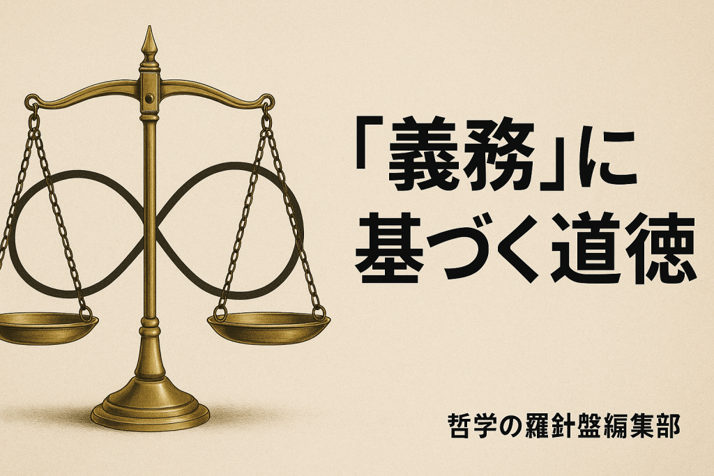 「義務」に基づく道徳