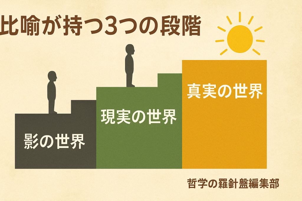比喩が持つ3つの段階