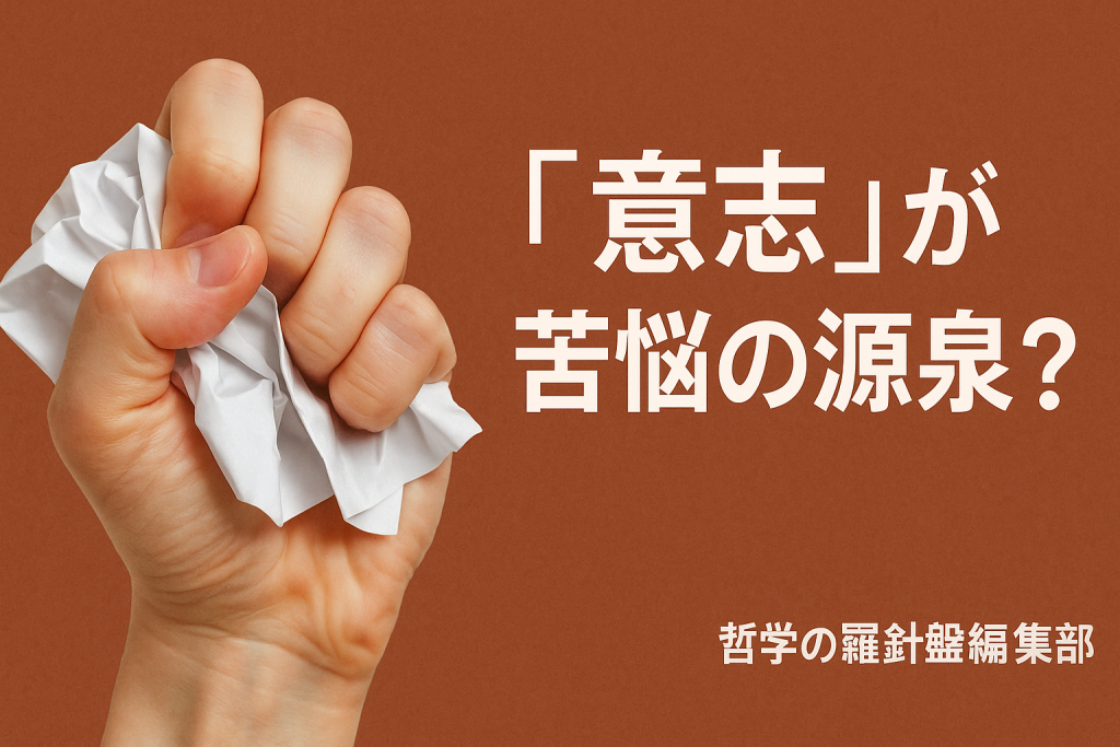 「意志」が苦悩の源泉